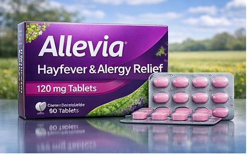 Allevia Hayfever Allergy Tablets 120mg