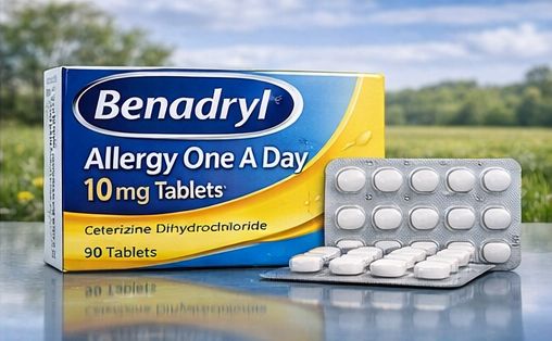 Benadryl Allergy One A Day 10mg Tablets