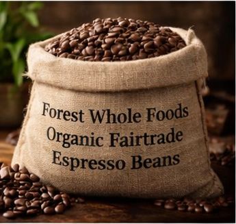 Forest Whole Foods Organic Fairtrade Espresso Beans